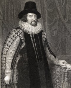 Portræt af Francis Bacon (1561-1626) Viscount St Albans, fra 